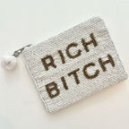 Beaded Coin Purse – RICH B!TCH – view 4