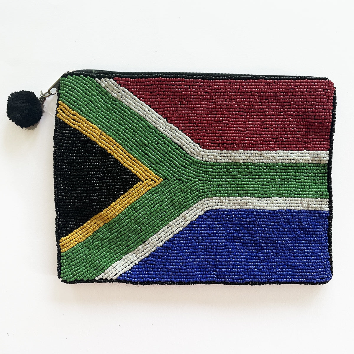 Beaded Clutch Bag – SA FLAG – view 3