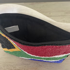 Beaded Clutch Bag – SA FLAG – view 4