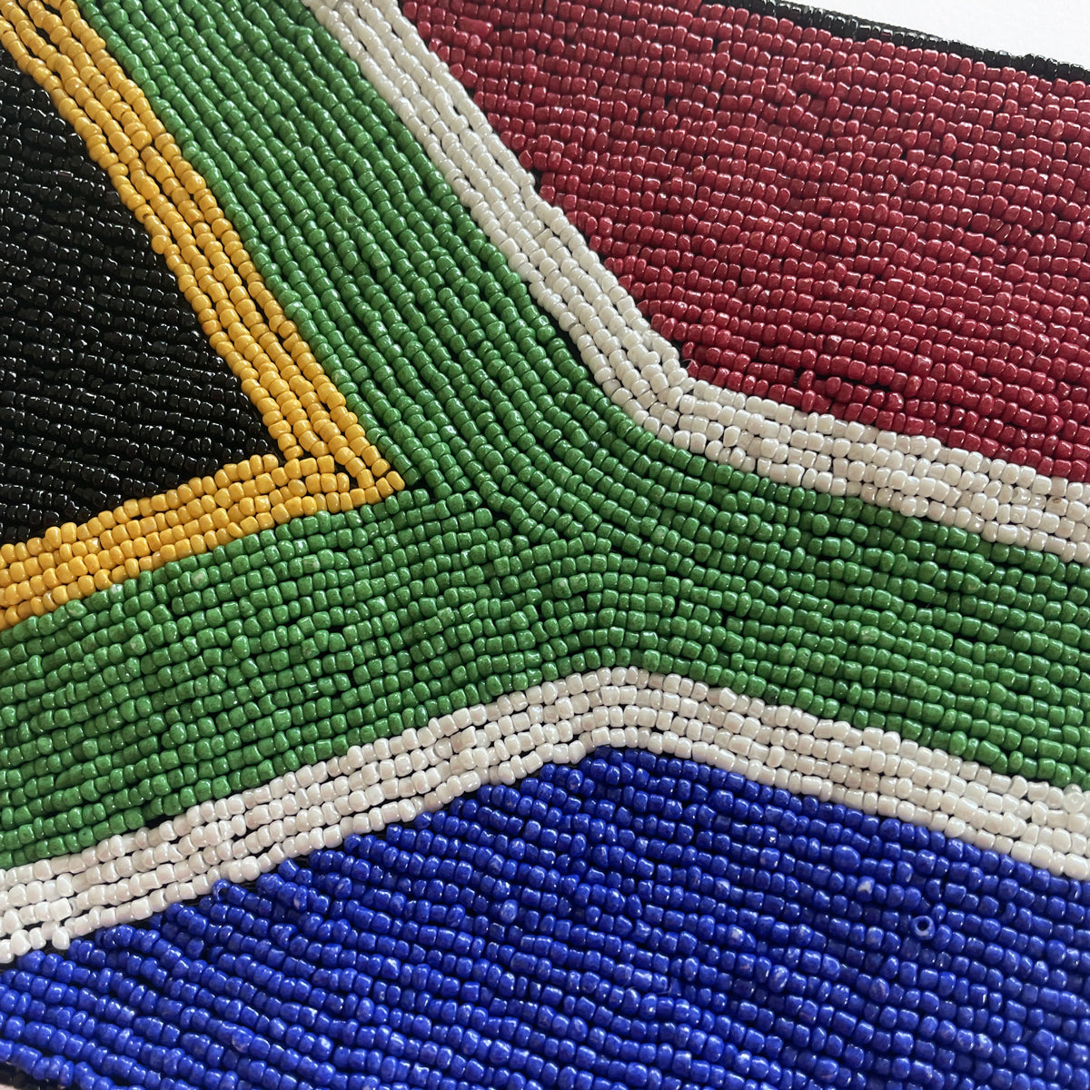 Beaded Clutch Bag – SA FLAG – view 5