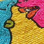 Beaded Coin Purse – KISS – view 3
