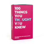 FLASHCARDS – 100 Things You Thought You Knew