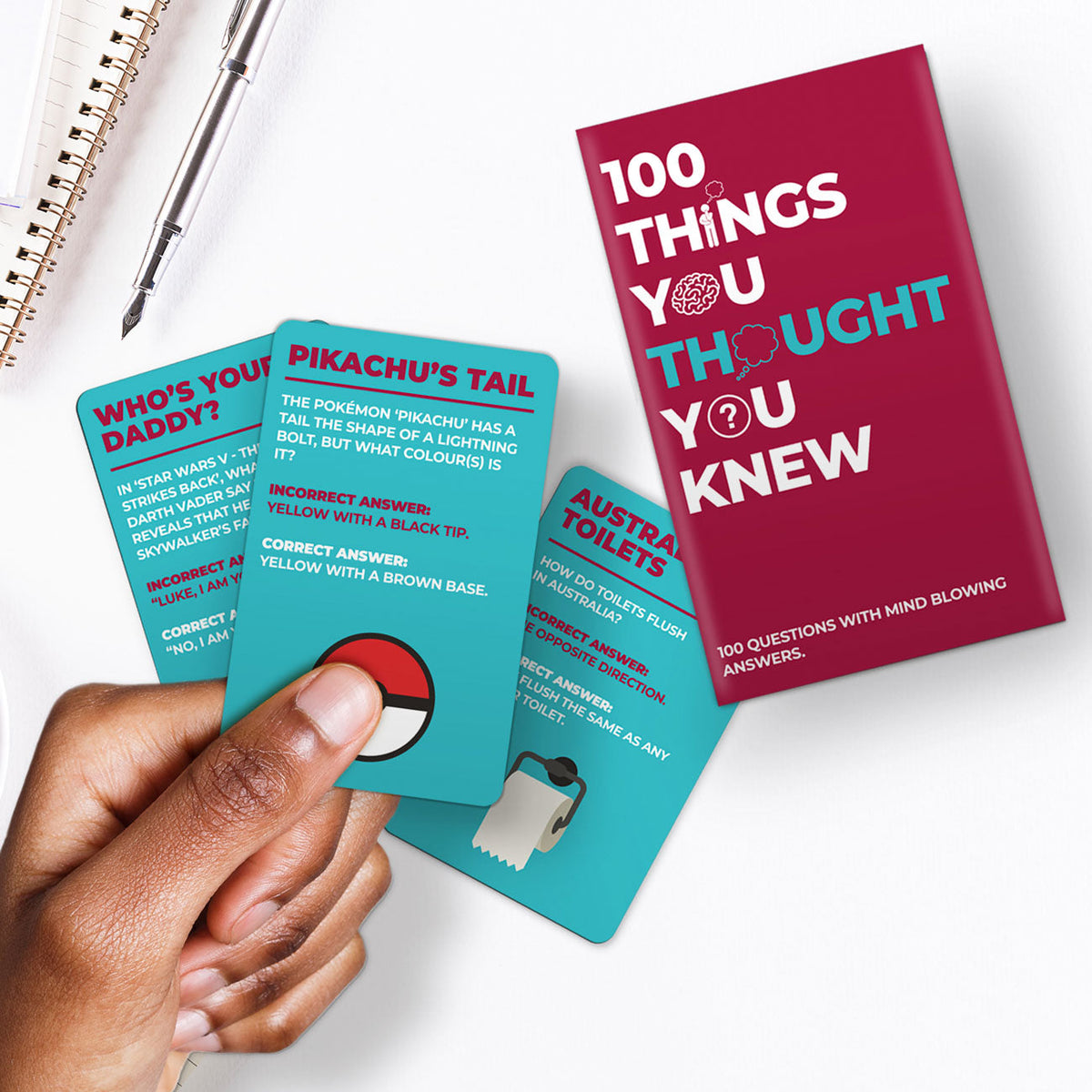 FLASHCARDS – 100 Things You Thought You Knew – view 3