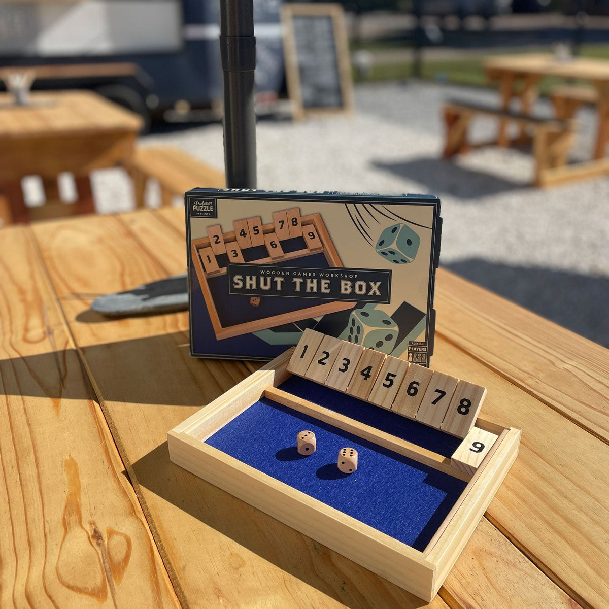 Board Game – Shut The Box – view 2