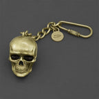 Gold Skull Key Chain – view 2