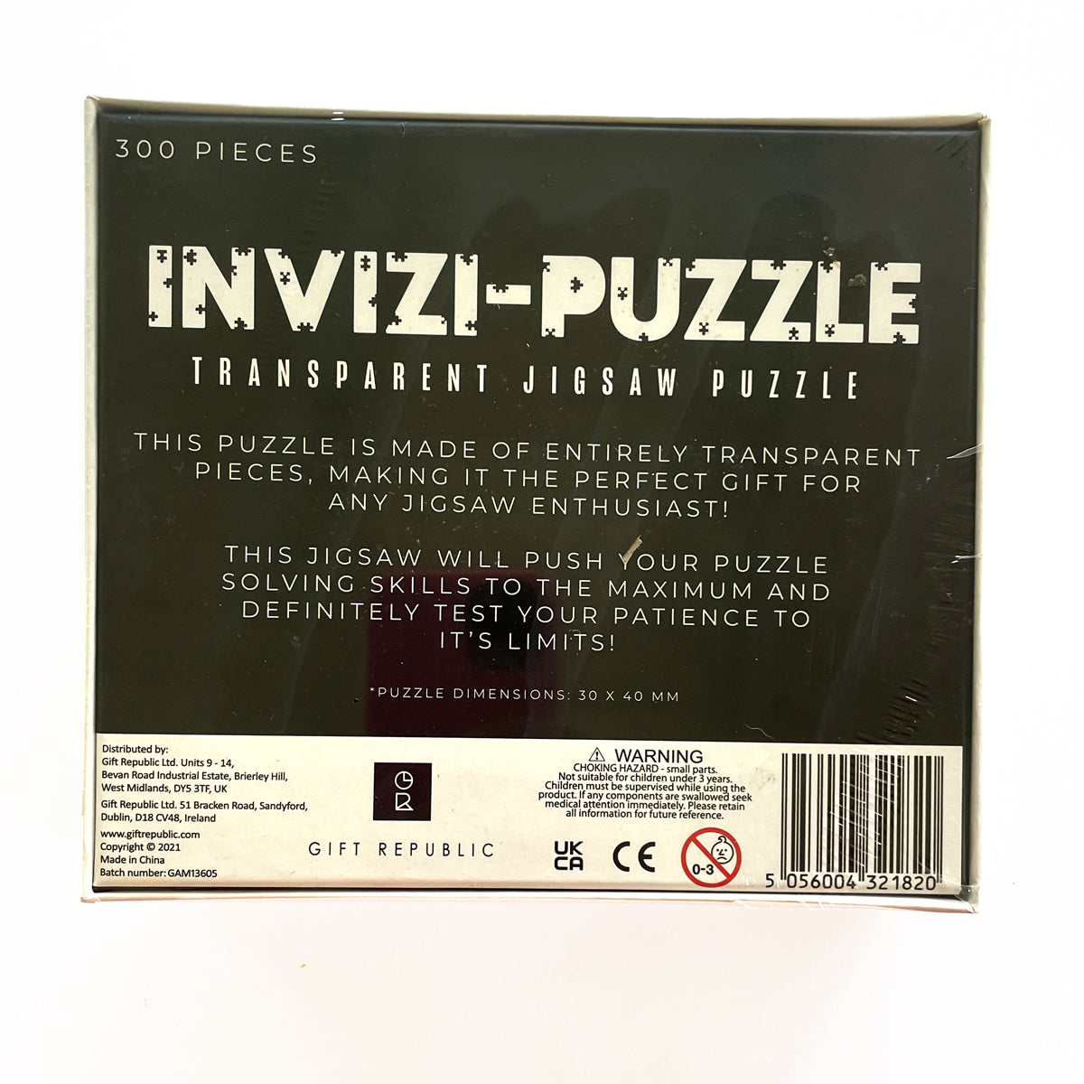 Invisible Puzzle – view 4