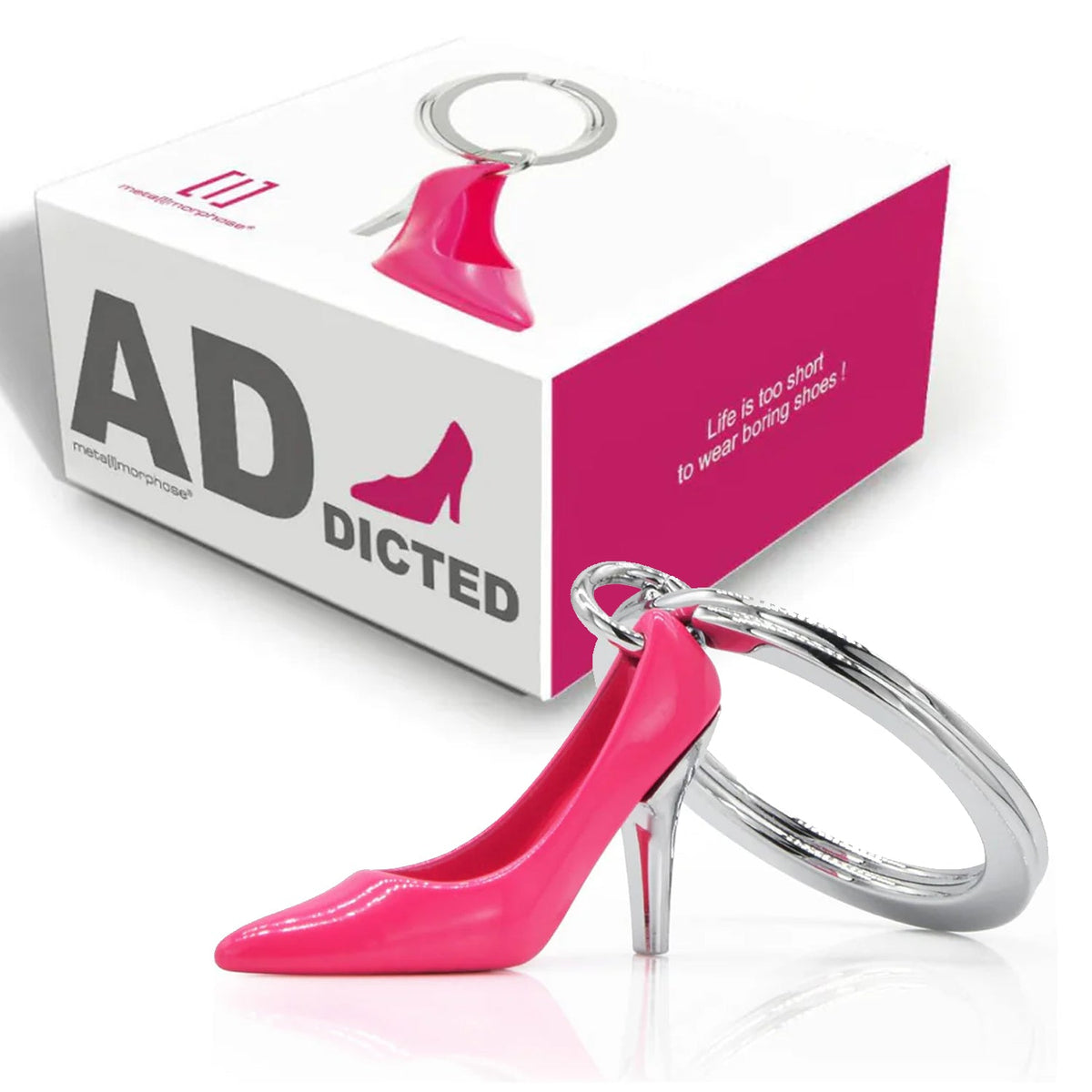 Keyring – Pink Stiletto – view 2