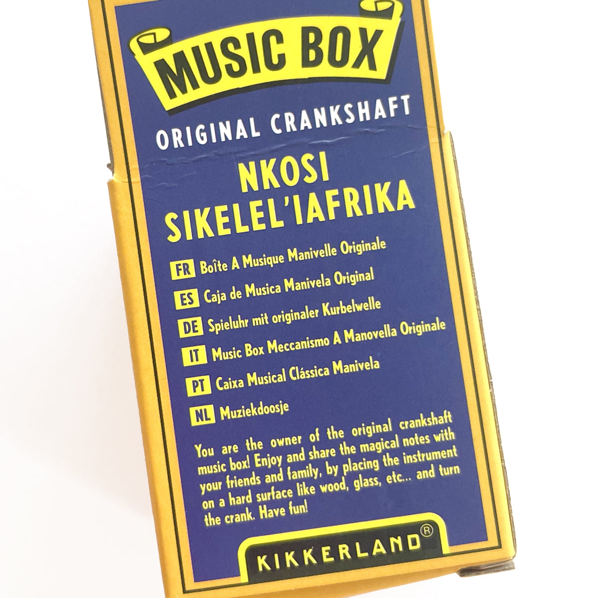Mini Music Box – Nkosi Sikelel' iAfrika – view 3