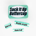 Tin of Plasters – SUCK IT UP