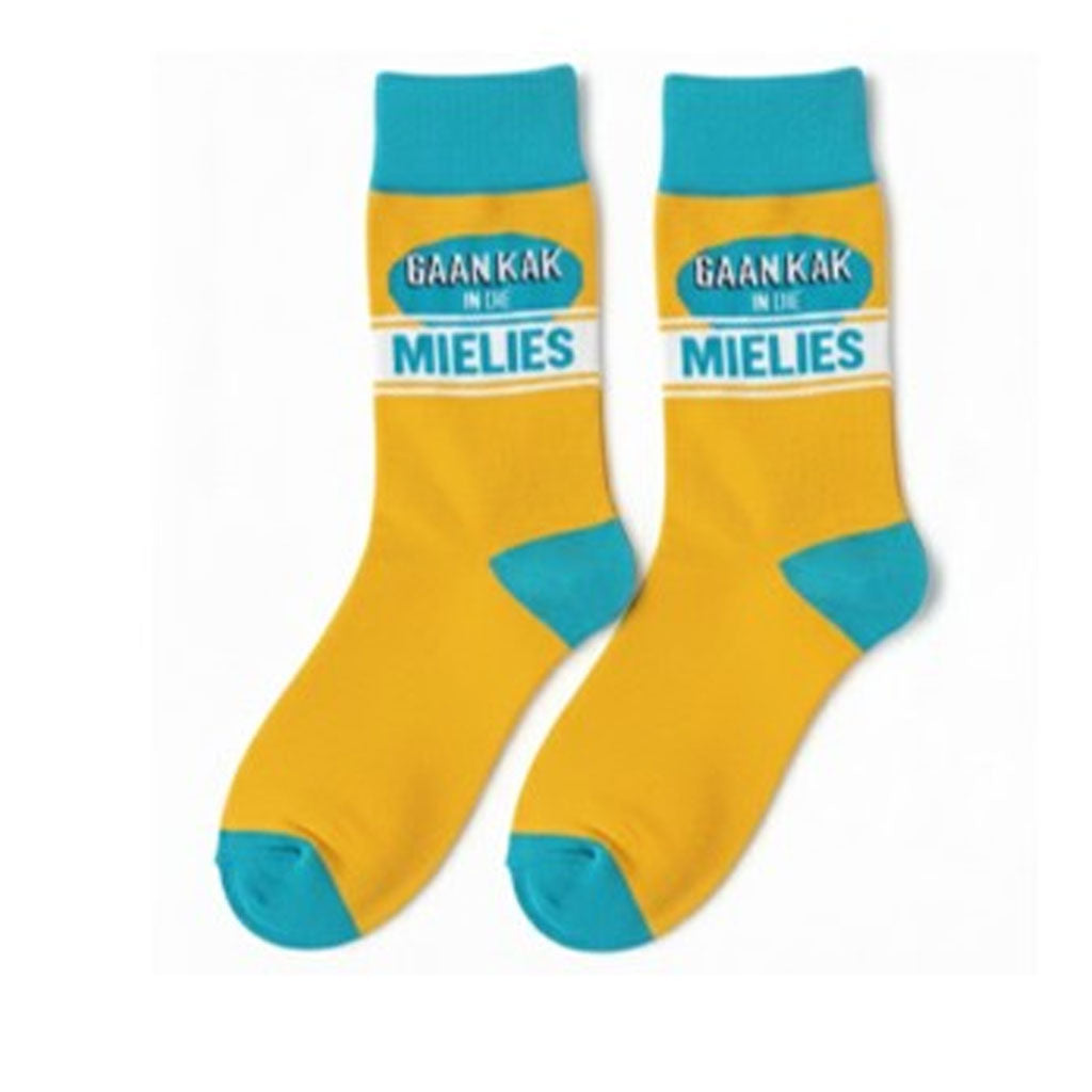 Novelty Socks – Gaan Kak in die Mielies – view 2