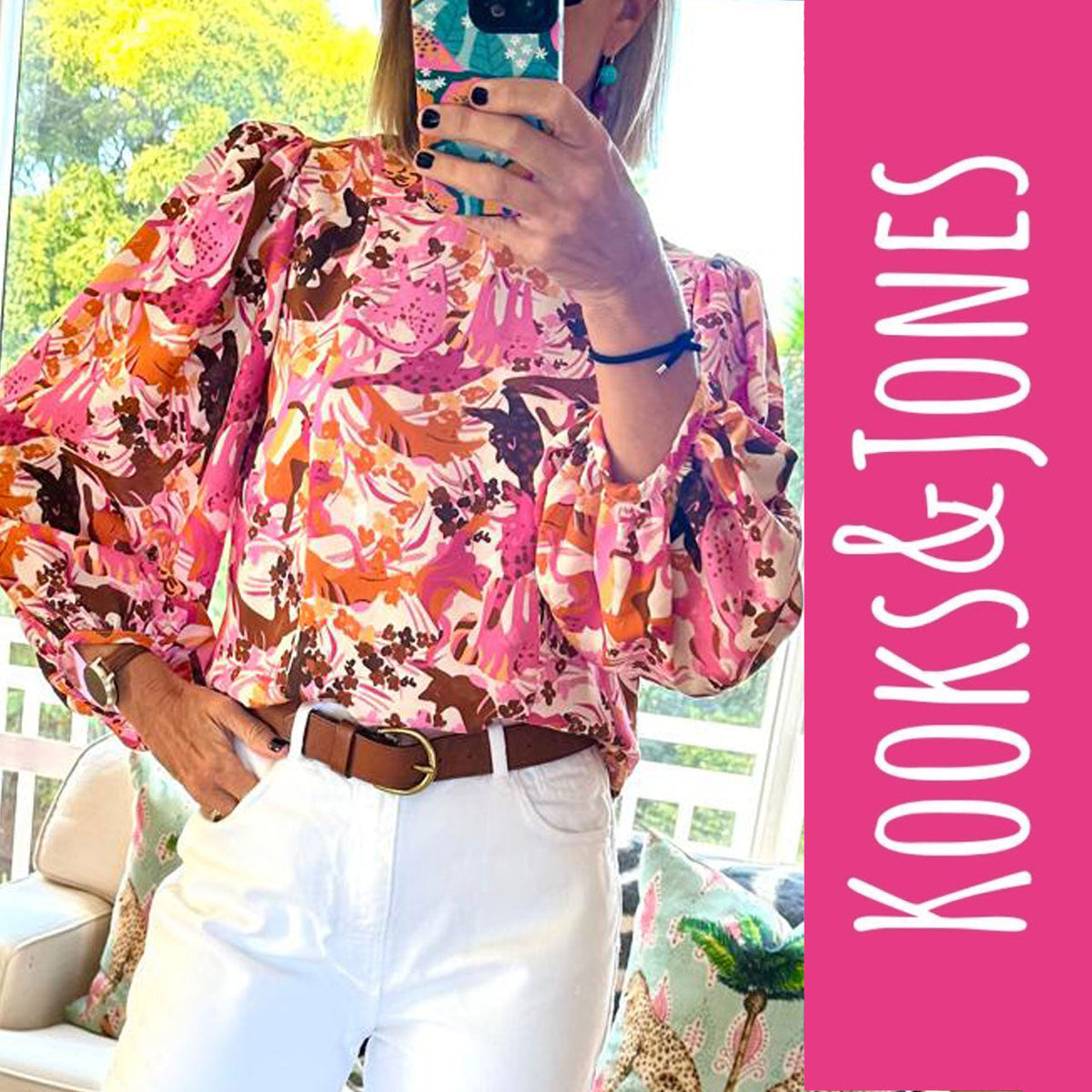 Kate Blouse – Wild Whimsy – view 3