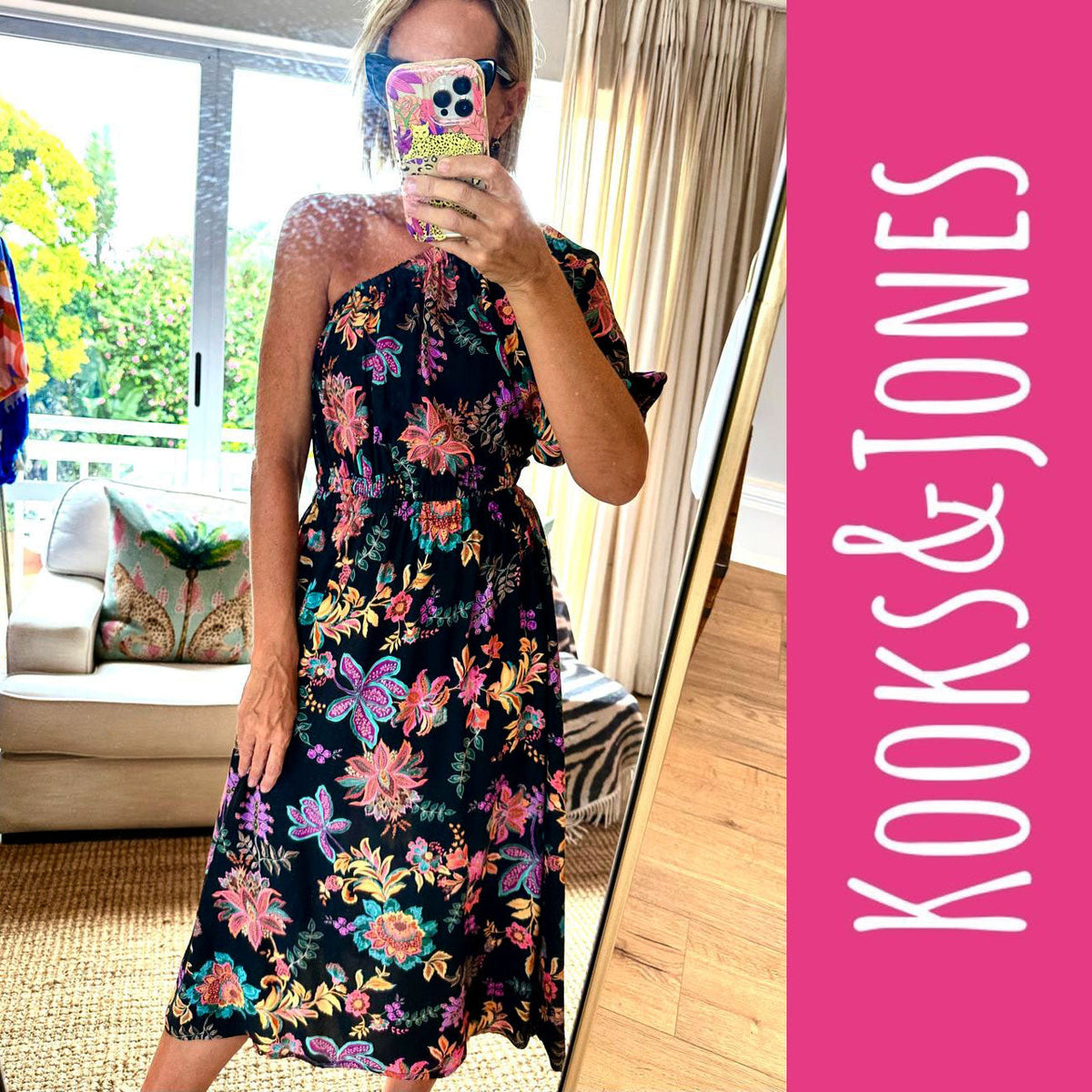 Loryn Dress – Funky Floral