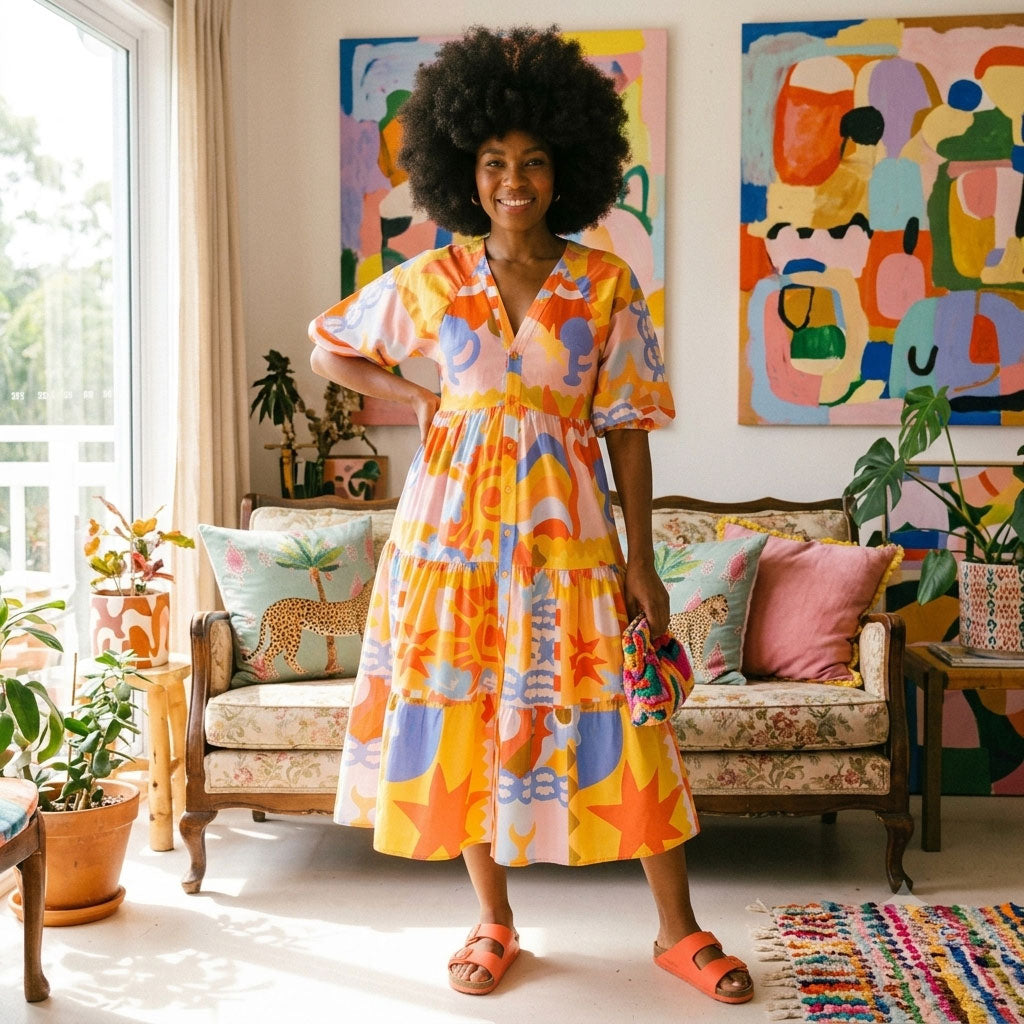Lou Dress – Pop Art