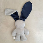 Snuggle Bunny Grey – Navy Ears