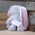 Snuggle Bunny Grey – Pink Ears