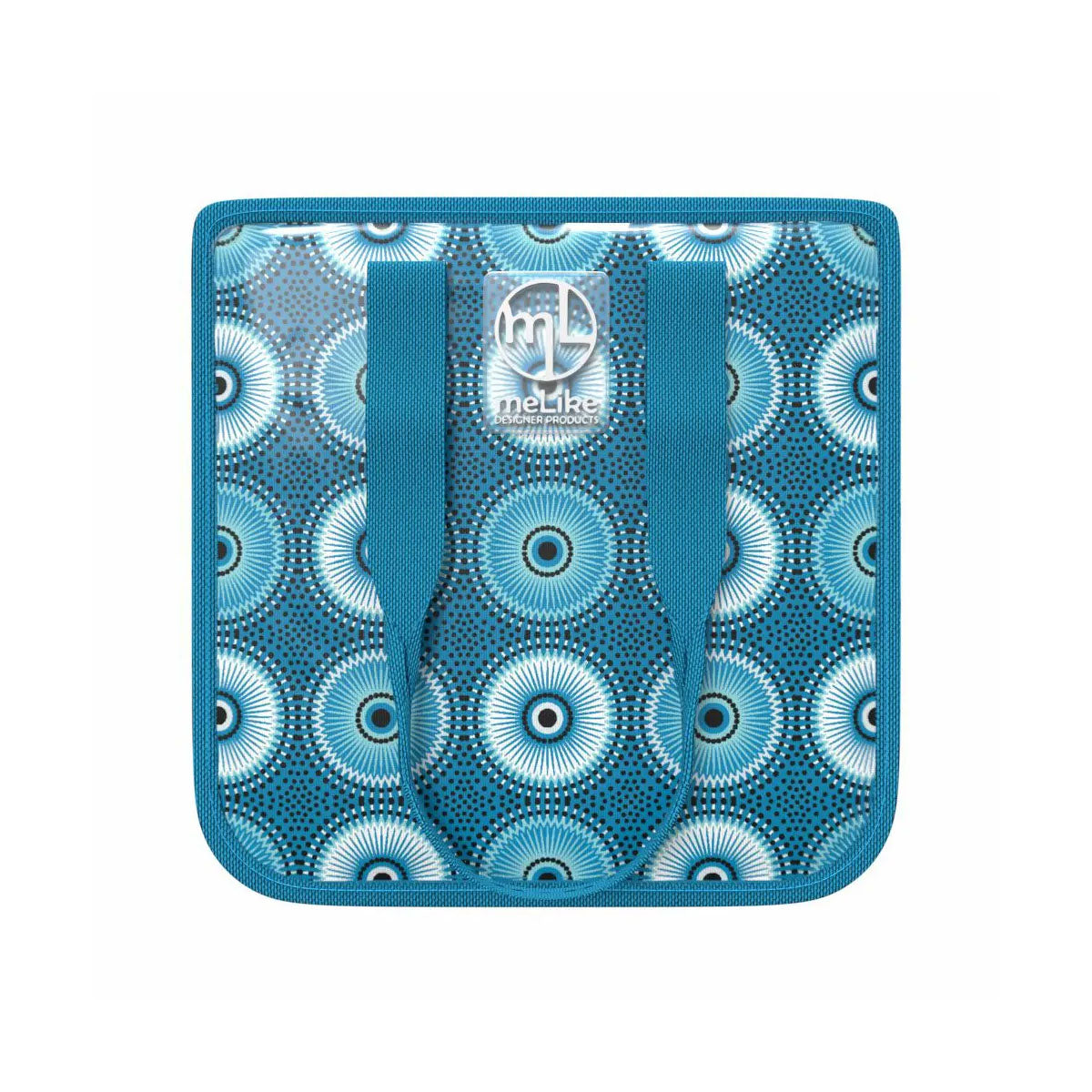 Boot Butler – ShweShwe Blue – view 2