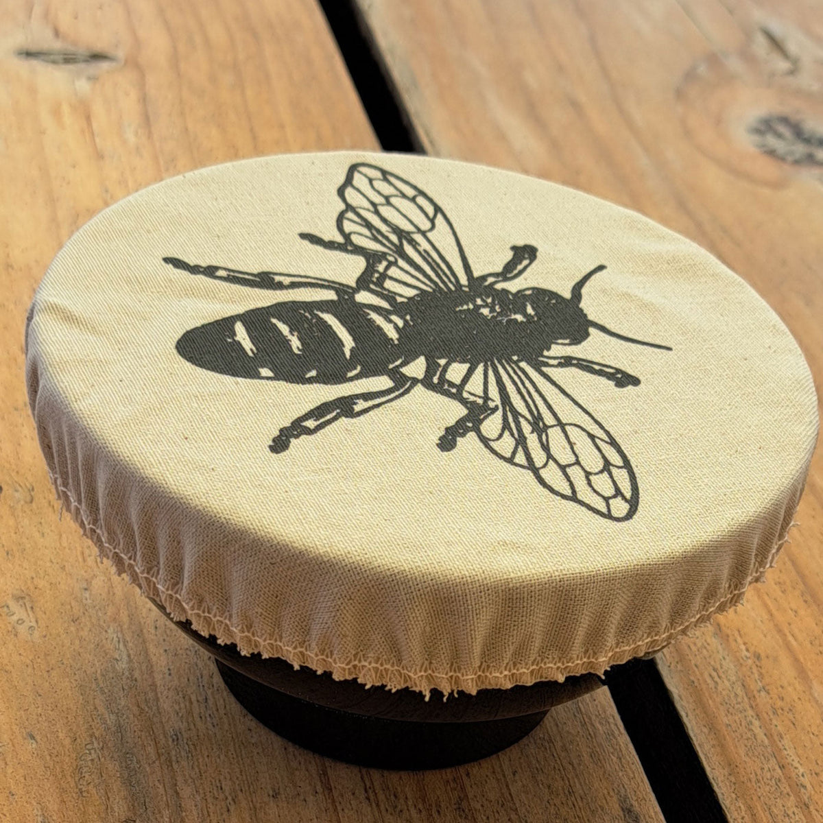 NiNi Bowl Covers – BEE – GREY – view 2