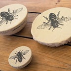 NiNi Bowl Covers – BEE – GREY – view 3
