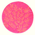 NiNi Bowl Covers – SEAWEED – Coral on Pink
