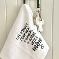 Tea Towel – Life Comes With a MOM