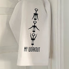 Tea Towel – My Workout – view 2