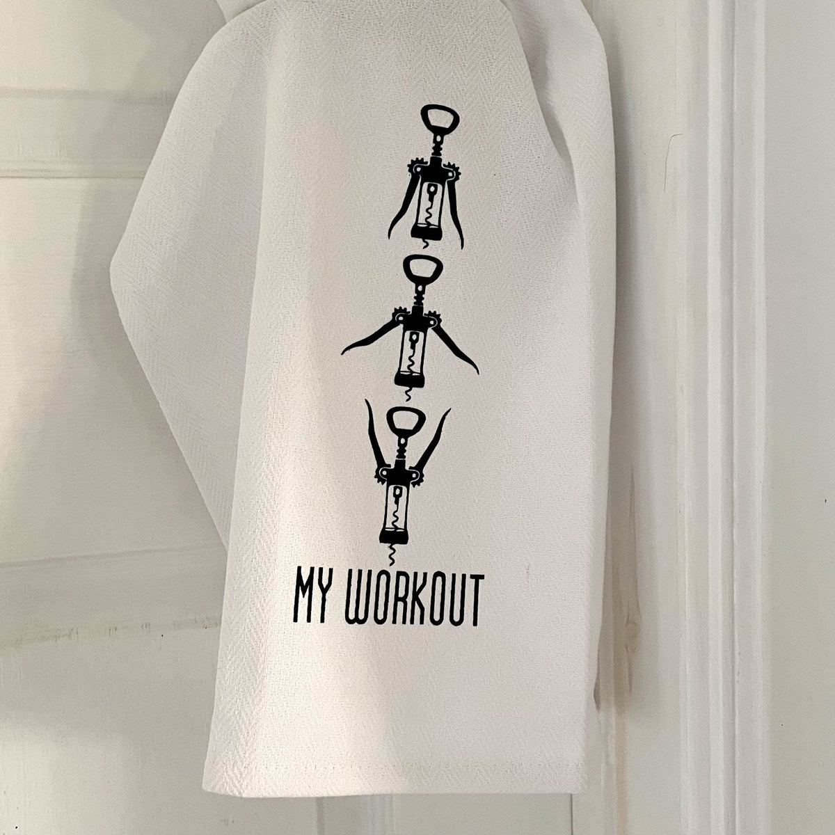 Tea Towel – My Workout – view 2