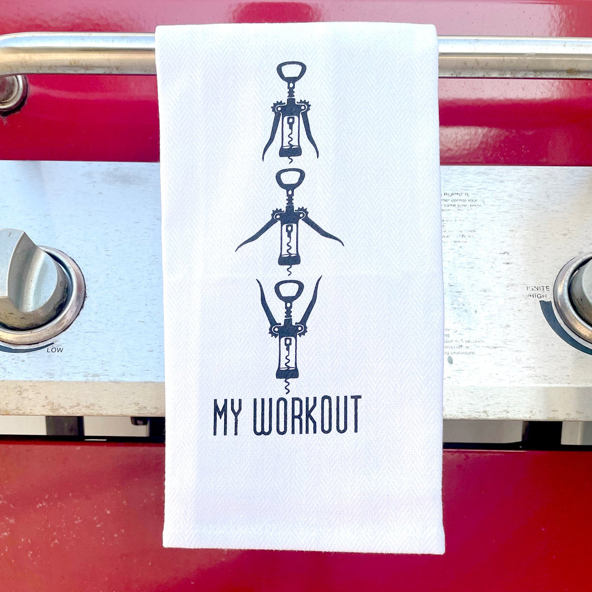 Tea Towel – My Workout