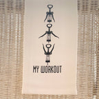 Tea Towel – My Workout – view 3