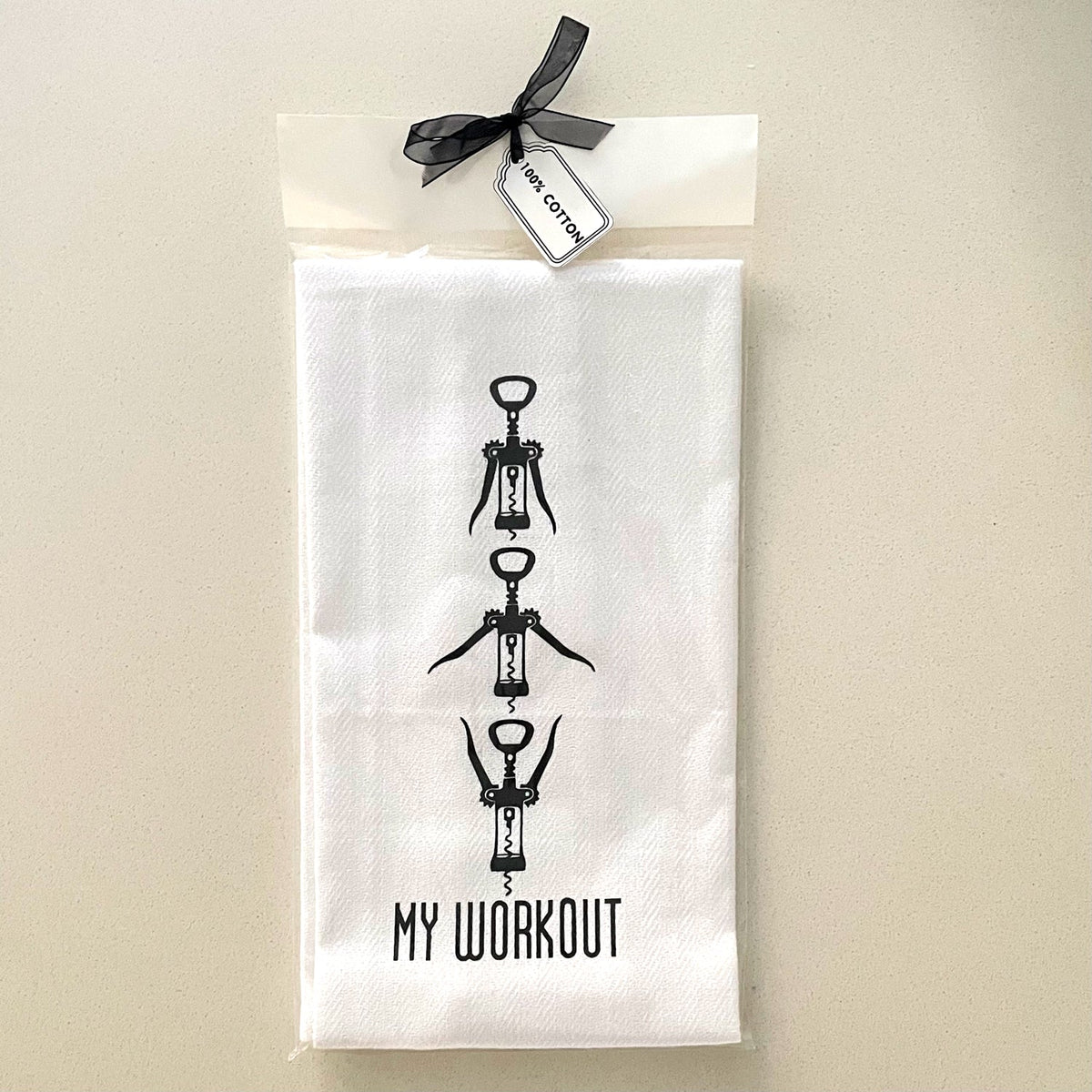 Tea Towel – My Workout – view 4