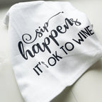 Tea Towel – Sip Happens
