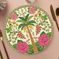 24 Placemats – Palm – Round