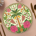 24 Placemats – Palm – Round