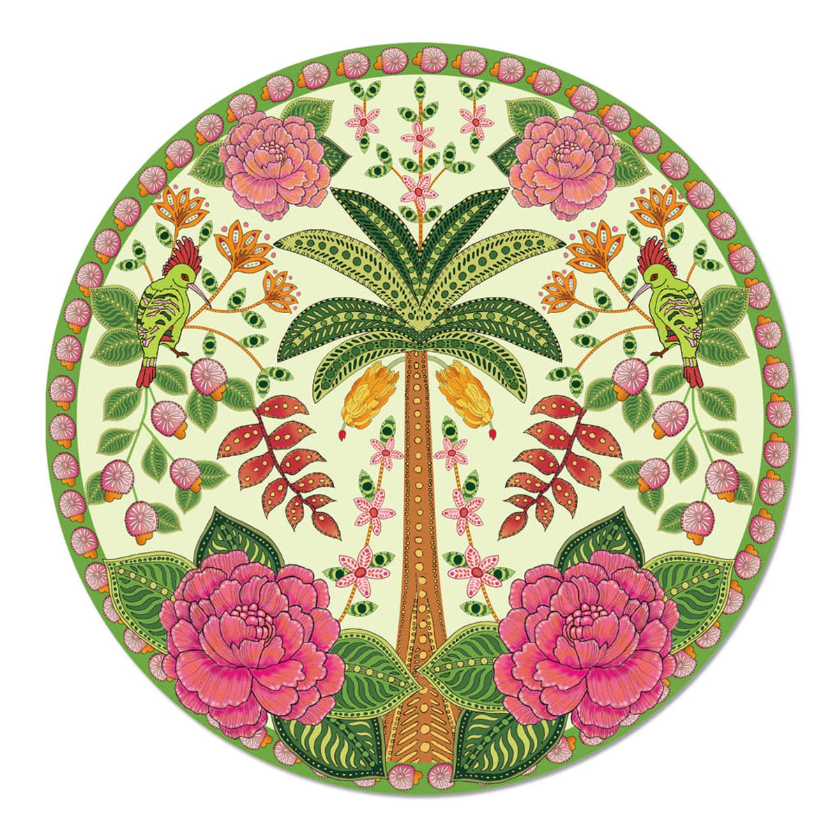 24 Placemats – Palm – Round – view 5