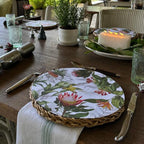 24 Placemats – Protea – Round – view 5