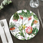 24 Placemats – Protea – Round – view 3