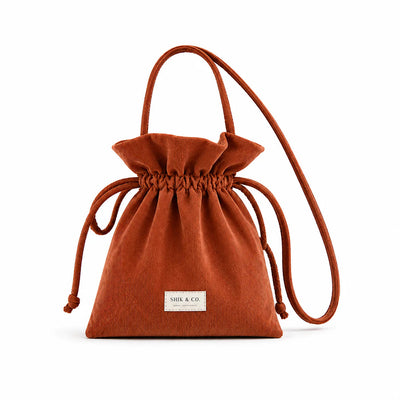 Gathered Crossbody Bag
