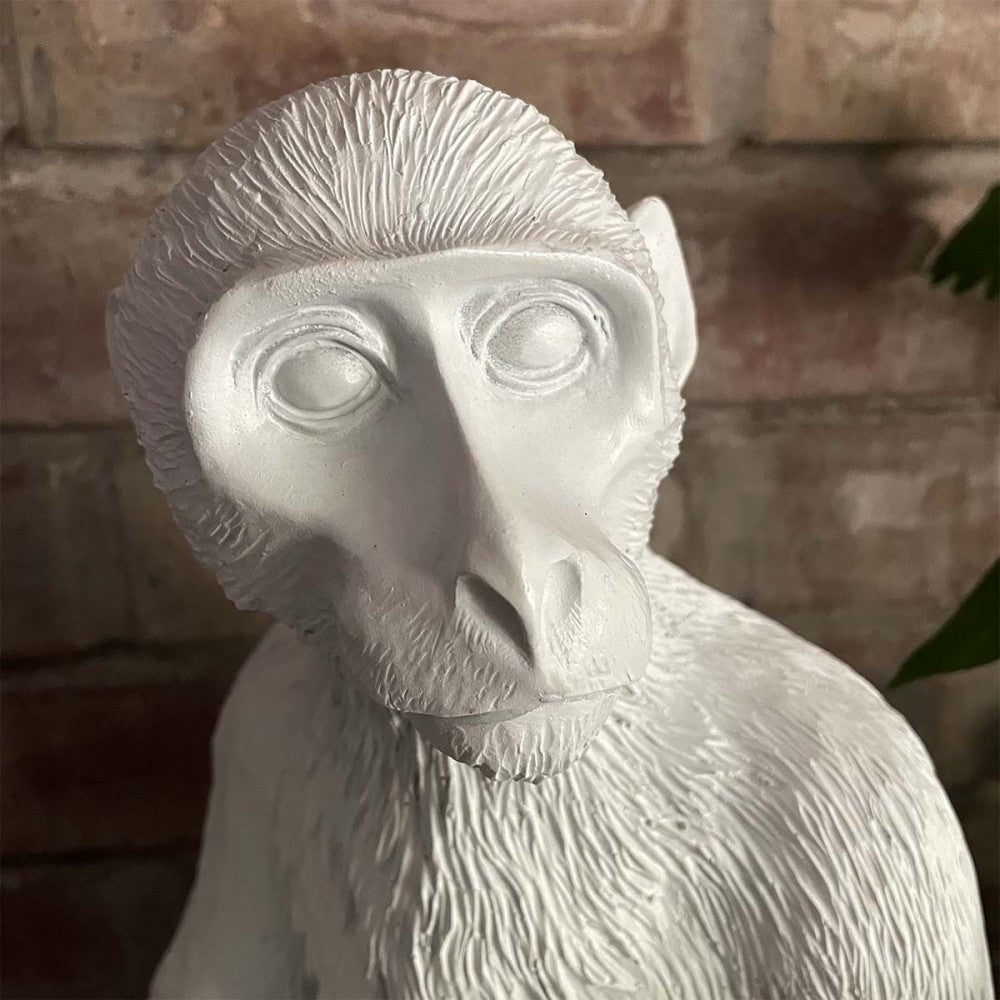 Sitting Monkey Light – White – view 3