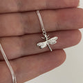 Dragonfly Necklace – Sterling Silver