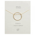 Eternity Necklace – Gold Dipped