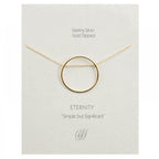 Eternity Necklace – Gold Dipped