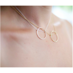 Eternity Necklace – Gold Dipped – view 2