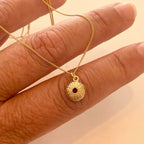 Sea Urchin Necklace – Gold Dipped
