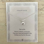Sea Urchin Necklace – Sterling Silver – view 3