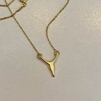 Springbok Necklace – Gold Dipped