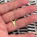 Springbok Necklace – Gold Dipped – view 2