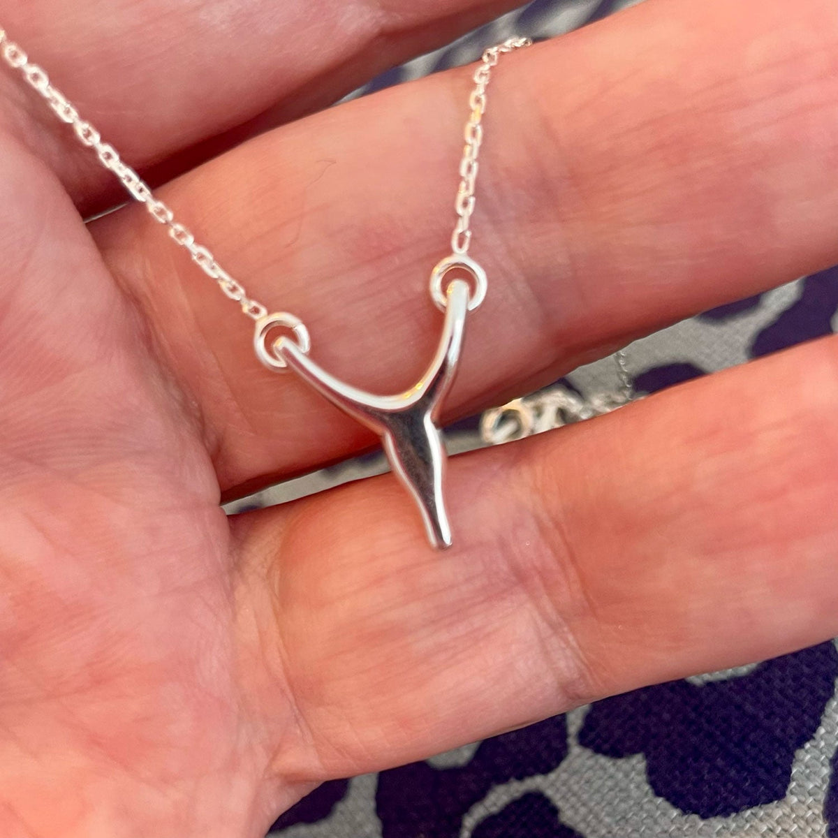 Springbok Necklace – Sterling Silver – view 3