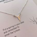 Springbok Necklace – Sterling Silver – view 2
