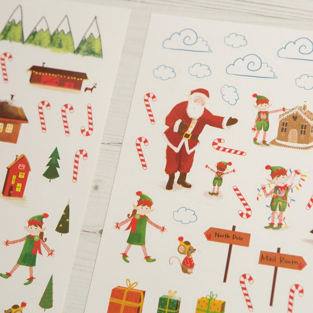 ELF North Pole Sticker Set – view 3