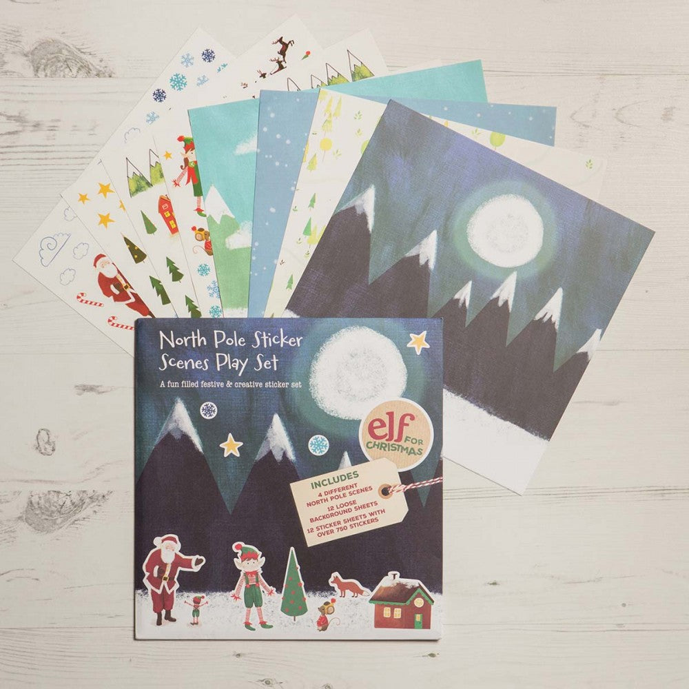 ELF North Pole Sticker Set