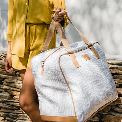 Large Weekender Bag – Laminated Fabric